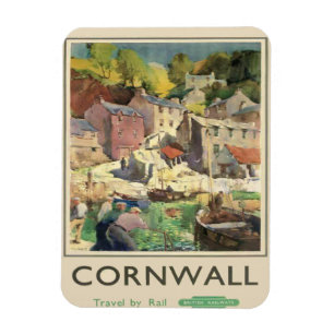  Cornwall Reizen door treinbestuurder Magnet Magneet