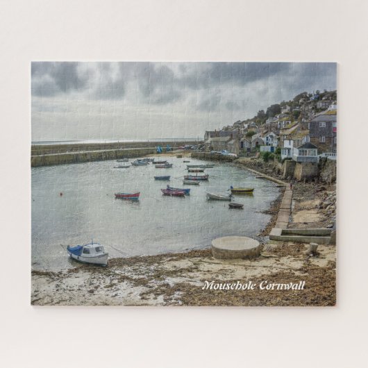 Cornwall Schilderachtig Afbeelding Mousehole Veren Legpuzzel (Horizontaal)