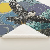 Cornwall slechtvalk sherpa deken (3/4)