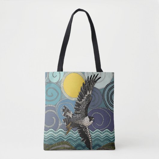 Cornwall slechtvalk tote bag (Voorkant)