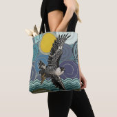 Cornwall slechtvalk tote bag (Dichtbij)