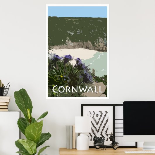CORNWALL  Style Poster (Thuiskantoor)