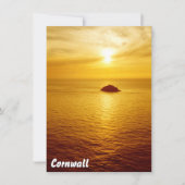 Cornwall sunset Kaart (Voorkant)