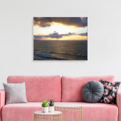 Cornwall Sunset nabar Saint Agnes Poldark Country Canvas Afdruk (Insitu (Woonkamer))