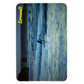 Cornwall surfen magneet (Verticaal)