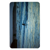 Cornwall surfen magneet (Verticaal)