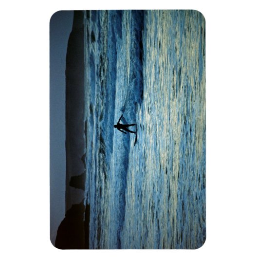 Cornwall surfen magneet (Verticaal)