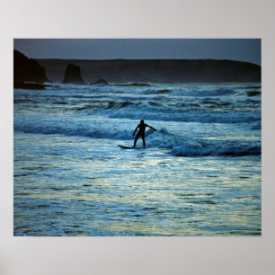 Cornwall surfen poster