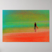 Cornwall surfer poster (Voorkant)