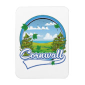 Cornwall Travel logo Magneet (Verticaal)