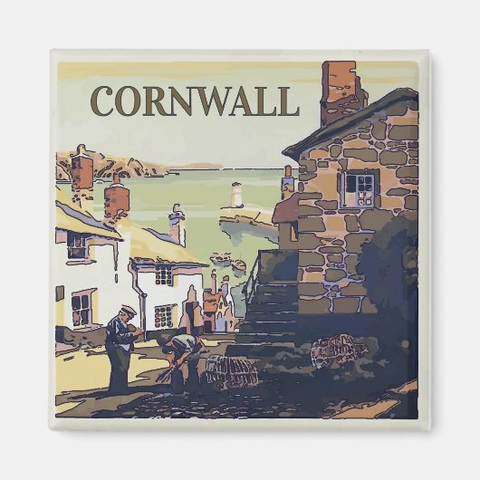 Cornwall, Verenigd Koninkrijk Magneet (Voorkant)