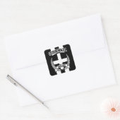 Cornwall Vierkante Sticker (Envelop)