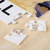 Cornwall vintage reisposter. legpuzzel (Zijkant)