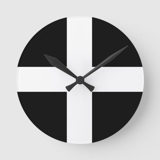 Cornwall vlag..jpg ronde klok (Voorkant)