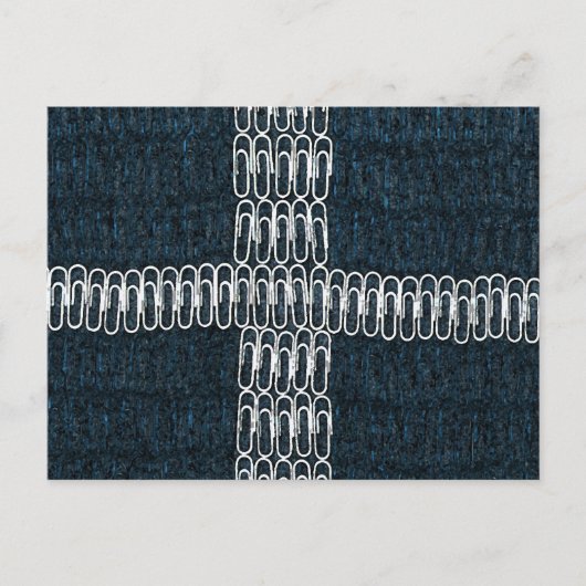 Cornwall vlag van Paperclips Briefkaart (Voorkant)