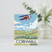 Cornwall voor een pauze briefkaart (Staand voorkant)