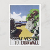  Cornwall Western Briefkaart (Voorkant)