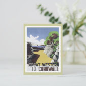  Cornwall Western Briefkaart (Staand voorkant)
