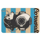 Cornwall Zeilposter met nautisch thema Magneet (Horizontaal)