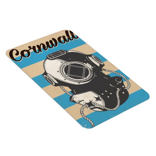 Cornwall Zeilposter met nautisch thema Magneet (Rechterzijde)