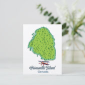 Cornwallis Island, Canada Travel map (Staand voorkant)