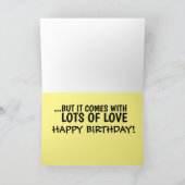 CORNY CORN OP DE COB BIRTHDAY CARDS KAART (Binnen)