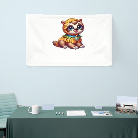 Corny Cuteness Halloween's Sweetest Luiaard Oversi Spandoek (Beurs)