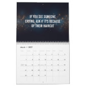 Corny grapt om je gezond te houden kalender (Mar 2027)