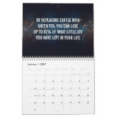 Corny grapt om je gezond te houden kalender (Jan 2027)