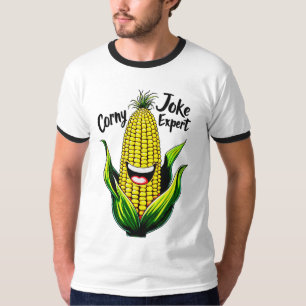 Corny Joke Expert: Leuke & grillige Corn Graphic T-shirt