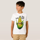 Corny Joke Expert: Leuke & grillige Corn Graphic T-shirt (Voorkant volledig)