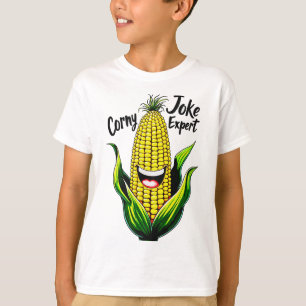 Corny Joke Expert: Leuke & grillige Corn Graphic T-shirt