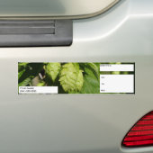 Corny Keg Label van Homebrouwerij Bumpersticker (Op auto)