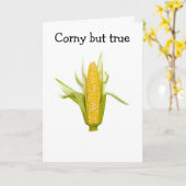 CORNY MAAR TRUE HAPPY DELEN BIRTHDAY MET U KAART (Gele Bloem)