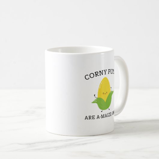 Corny Puns Koffiemok (Voorkant rechts)