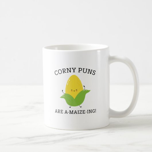 Corny Puns Koffiemok (Rechts)