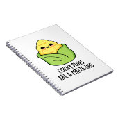 Corny Puns zijn A-maize-ing Grappige Corn Pun Notitieboek (Rechterzijde)