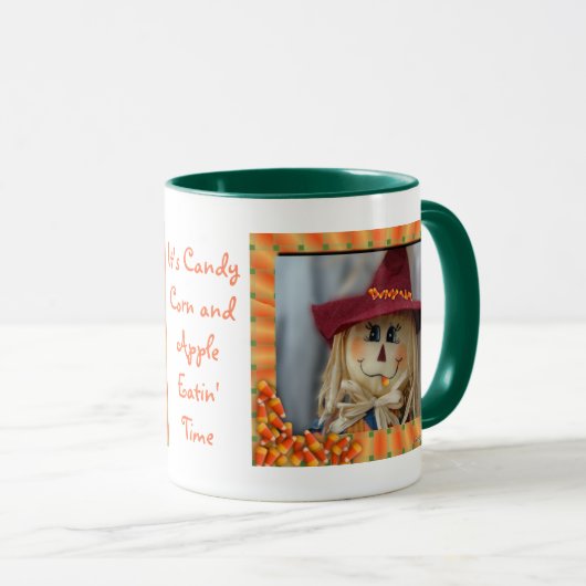 CornyScareCrowMug-pas Mok (Voorkant rechts)
