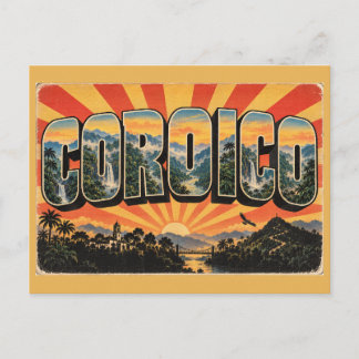 Coroico Bolivia Wolkenwoud Yungas Watervallen Kuns Briefkaart