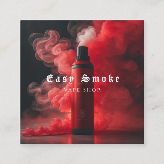 Corolful Smoke Vape Shop Visitekaartje (Voorkant)