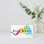 Corolful Smoke Vape Shop Visitekaartje (Staand voorkant)