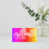 Corolful Smoke Vape Shop Visitekaartje (Staand voorkant)