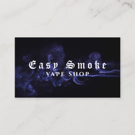 Corolful Smoke Vape Shop Visitekaartje (Voorkant)