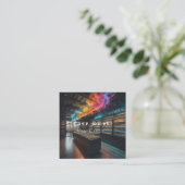 Corolful Smoke Vape Shop Visitekaartje (Staand voorkant)