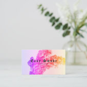 Corolful Smoke Vape Shop Visitekaartje (Staand voorkant)