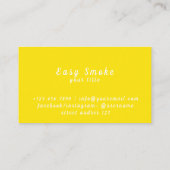 Corolful Smoke Vape Shop Visitekaartje (Achterkant)