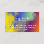 Corolful Smoke Vape Shop Visitekaartje (Achterkant)