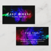 Corolful Smoke Vape Shop Visitekaartje (Voorkant / Achterkant)