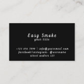 Corolful Smoke Vape Shop Visitekaartje (Achterkant)