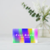 Corolful Smoke Vape Shop Visitekaartje (Staand voorkant)